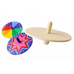 Wooden Spinning Top - Loose Wooden Spinning Top - Loose